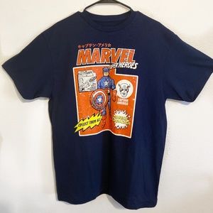 -Officially Captain America Marvel Comic T-Shirt-